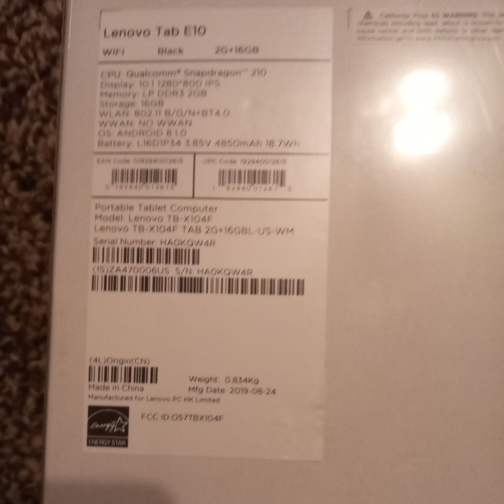 Android Oreo Slate tablet - Picture 2 of 6